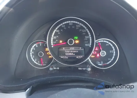 2015 Volkswagen Beetle 1.8T Classic из США, поврежденный, VIN 3VWF17AT9FM651994